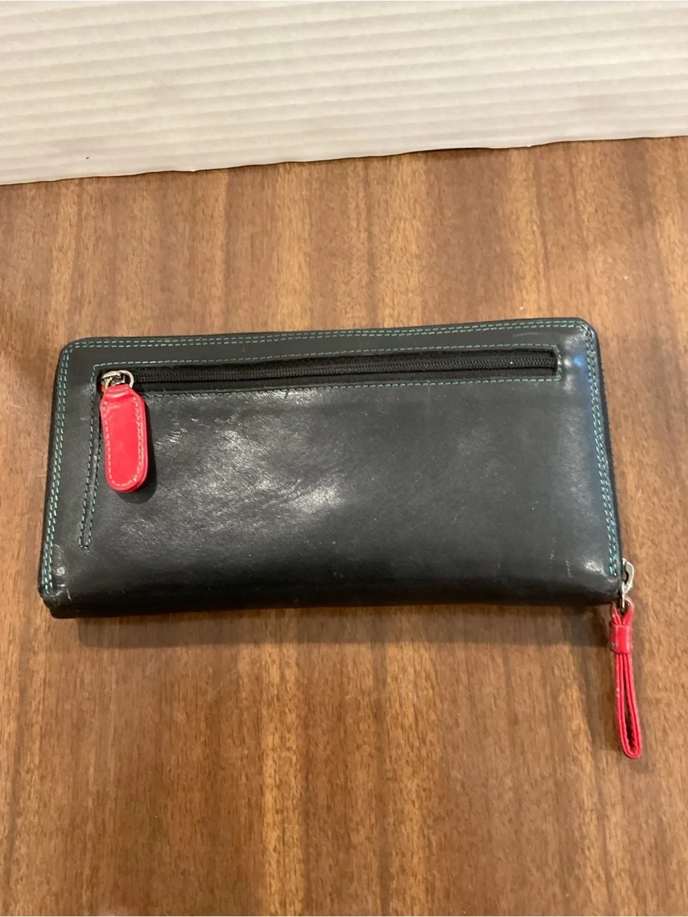 Ladies Visconti Large Real Leather Purse Wallet RFID Rainbow Colorblock